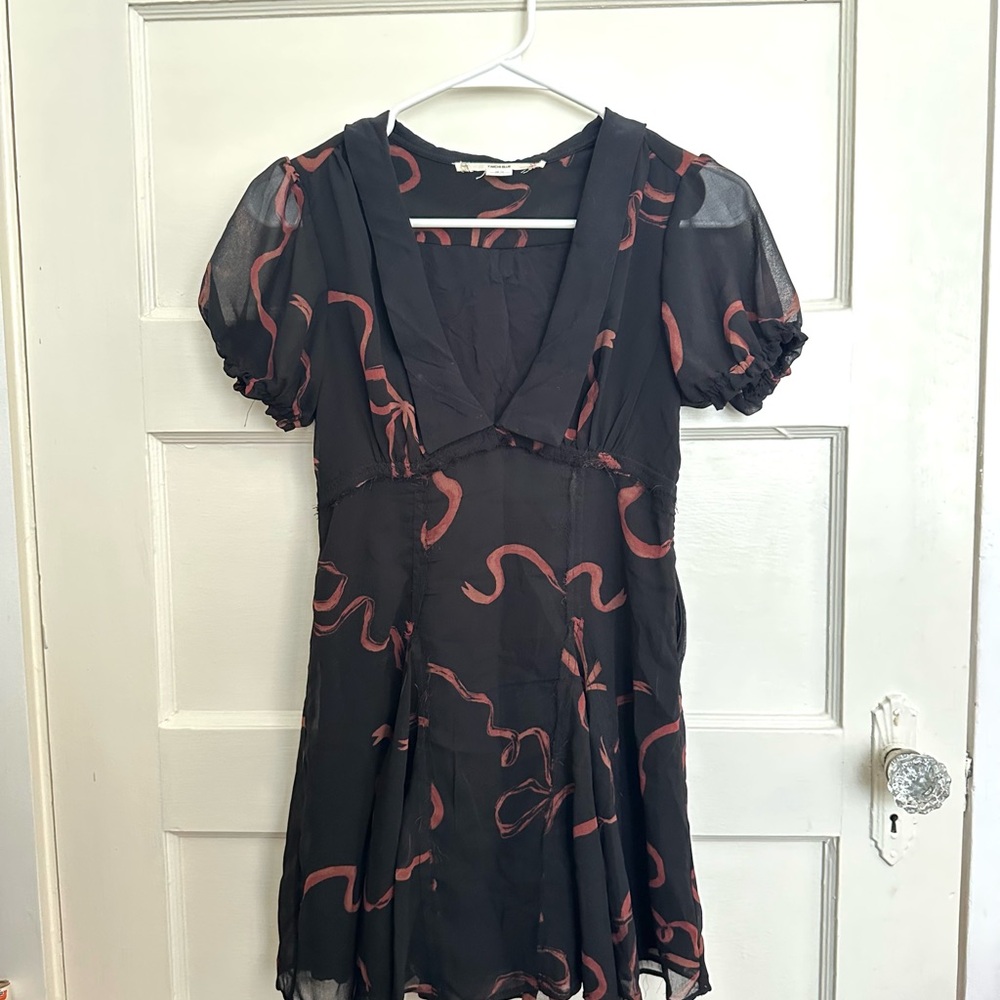 Kimchi Blue Bow Mini Dress